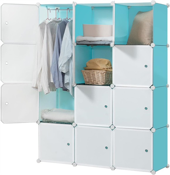 plastic wardrobe